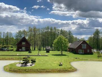Фото номера Улучшенная вилла Виллы Voverių Vila г. Degesiai 29