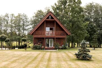 Фото номера Улучшенная вилла Виллы Voverių Vila г. Degesiai 32